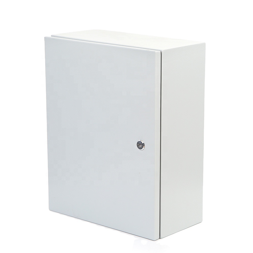 Waterproof DIN Rail Electrical Enclosure Panel Boards Steel Distribution Box with IP55 Protection Level
