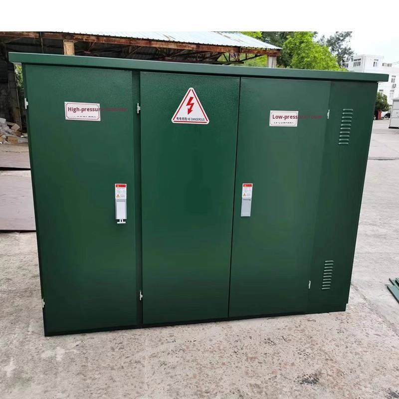 High-Voltage American-Style Complete Set 630Kva Pre-Assembled Power Station Box Distribution MV&amp;HV Switchgear