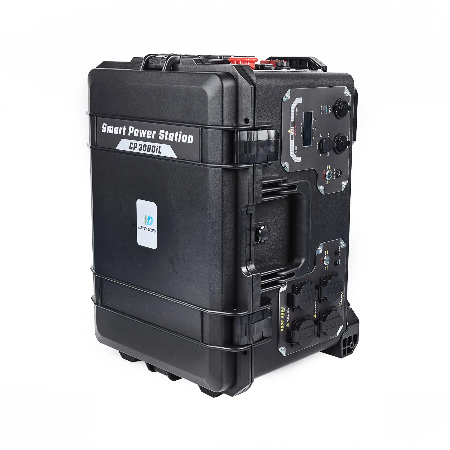 3000W 200V Multi-Protection System with Zero Gravity Mobile Power Solar Power Generator