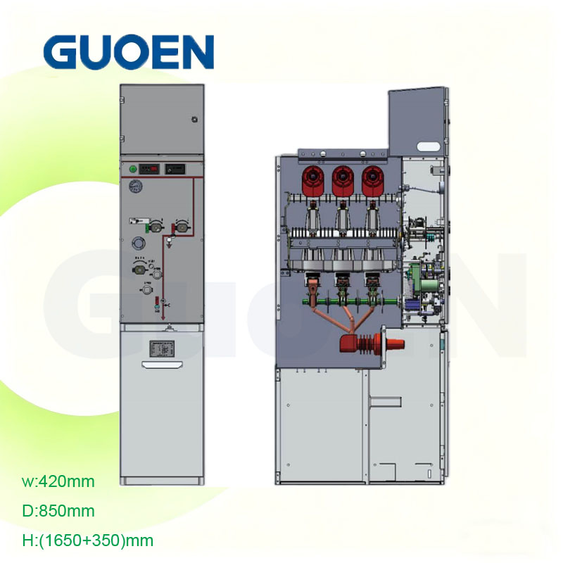 Reliable Long Service Life Environmental Friendly 24kv Medium Voltage Air Insulated Switchgear for Renewable Energy Smart Grid