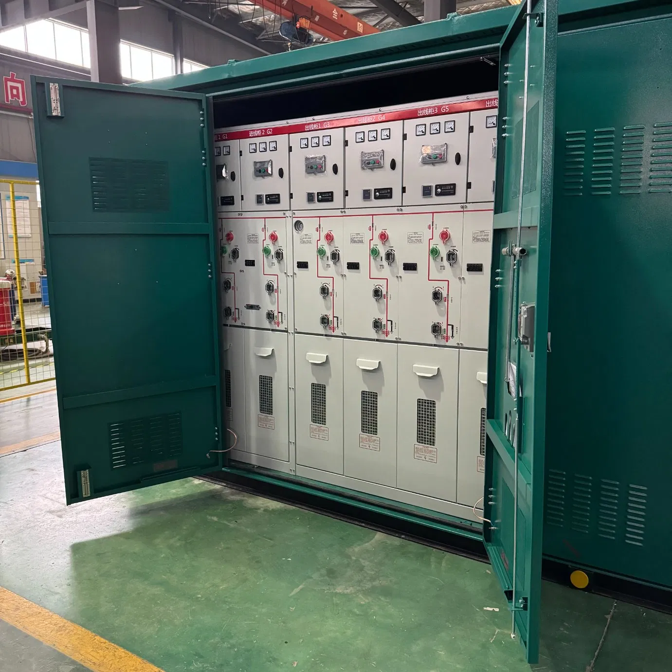 Gas Insulated Switchgear Ring Main Unit Rmu Medium Voltage Switchgear