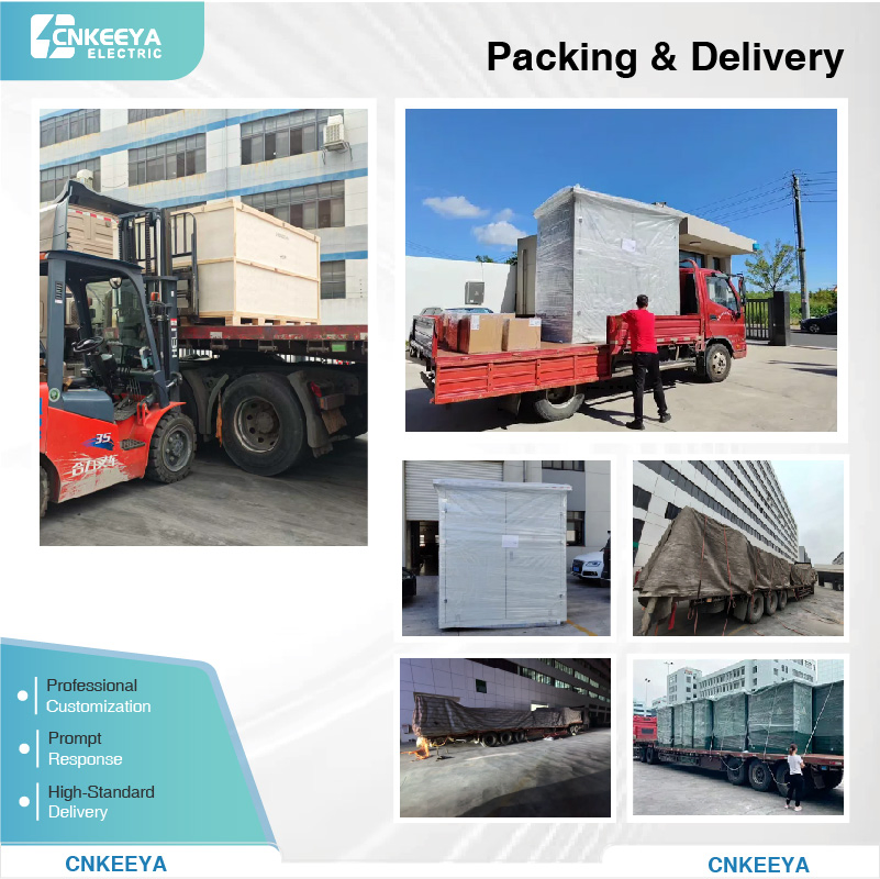 Cnkeeya Nsrm-12/24 Series of Ring Main Unit Sf6 Gas-Insulated Metal-Enclosed Combined Electrical Switchgear
