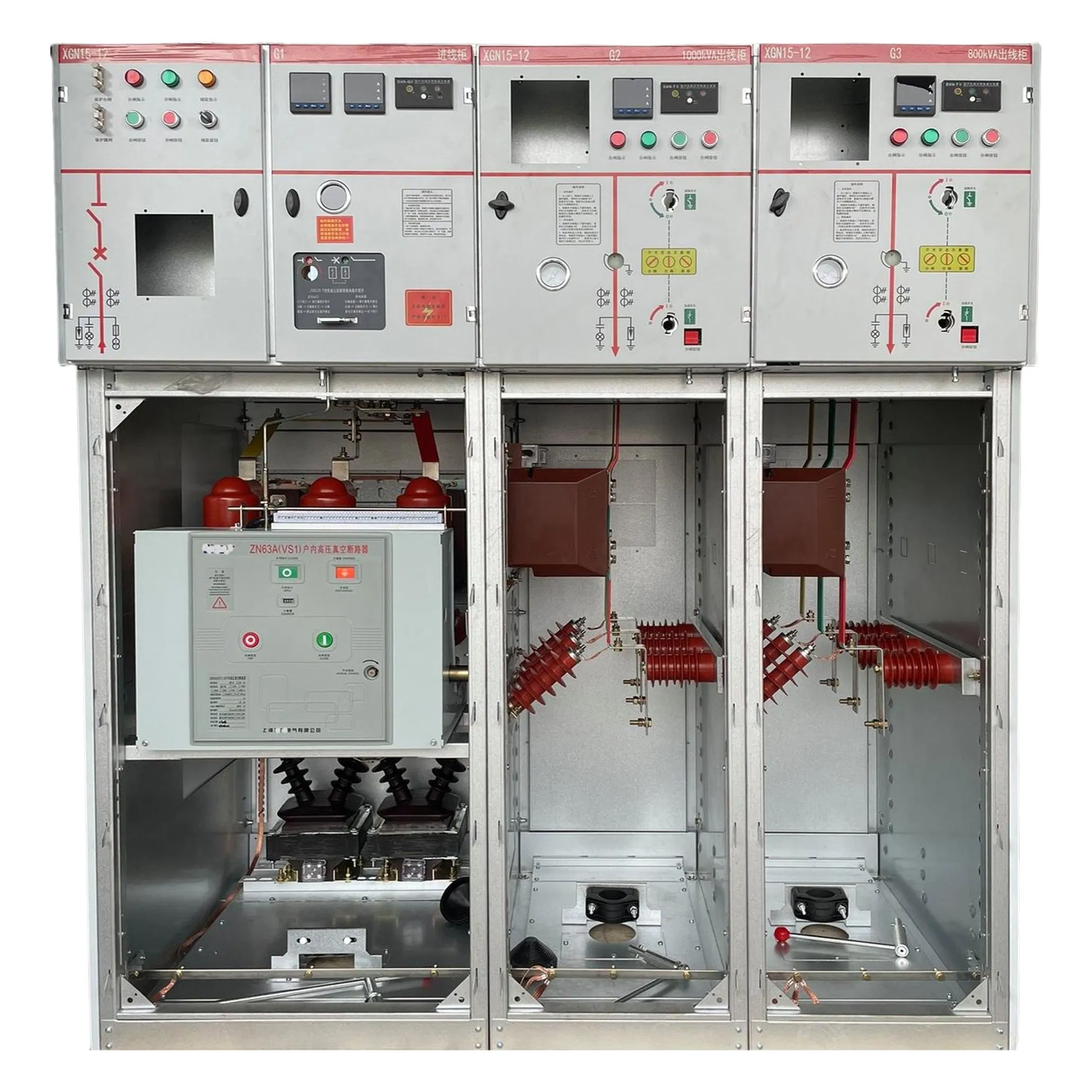 0158 Xgn15-12 Fixed Type Metal-Clad Switchgear Electrical Power Cabinet Electrical Distribution Panel