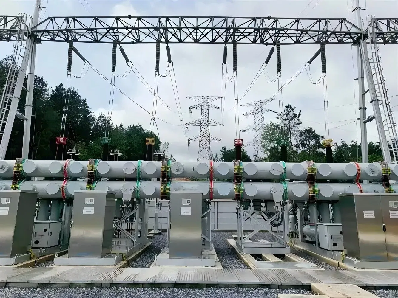 Gas Insulated Metal-Enclosed Switchgear High Voltage 72.5kv for Substation
