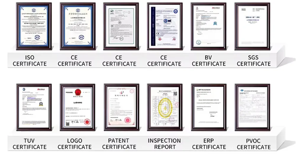 Product Certifications