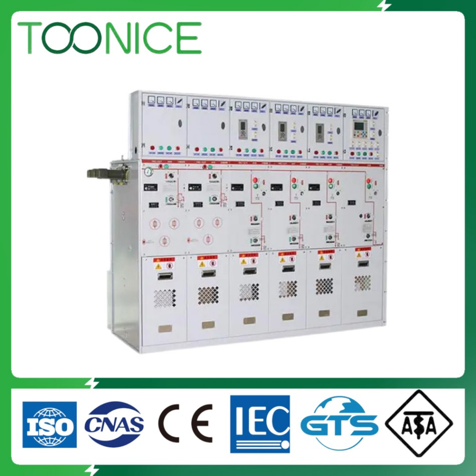 Toonice 12kv 24kv 36kv Medium Voltage High Voltage Ring Main Unit Sf6 Gas Insulated Switchgear Gis