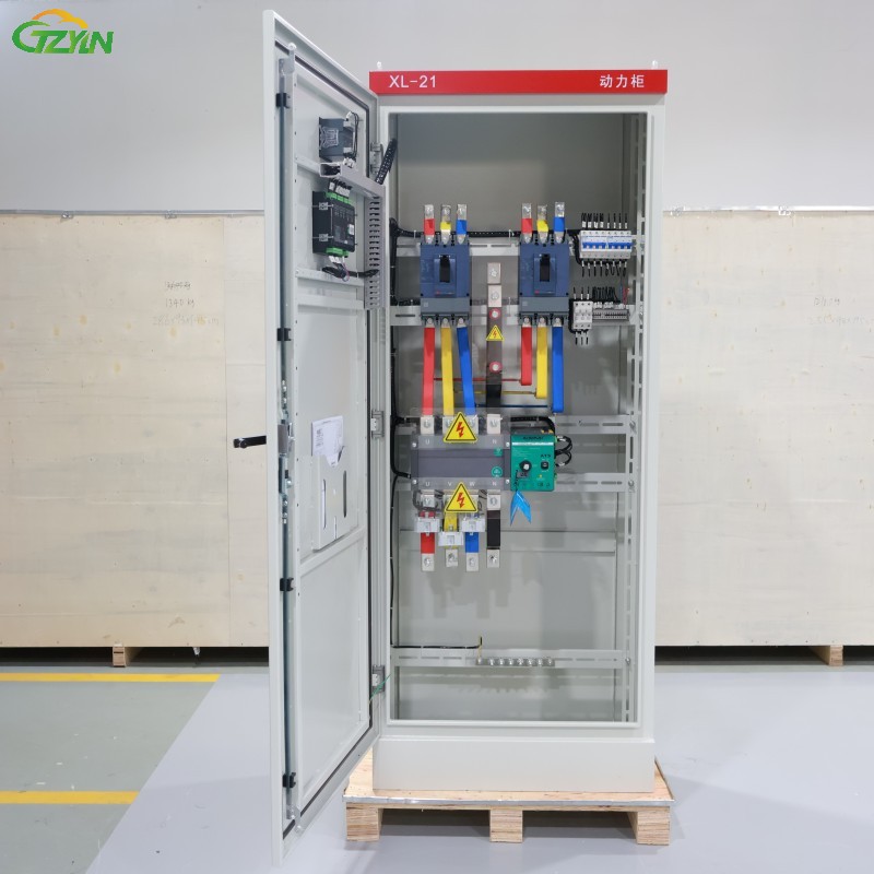 Customized GOZYUN Brand LV Switchgear Complete Set 3 Phases 400A ATS Control Cabinet OEM Dual Power Distribution Cabinet IP30
