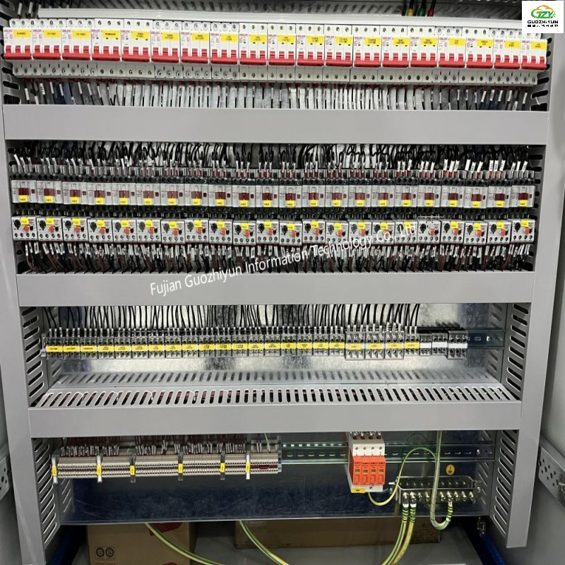 Gzy1217 Custom Outdoor Weatherproof Electrical Control PLC Panel Wiring Installation Program