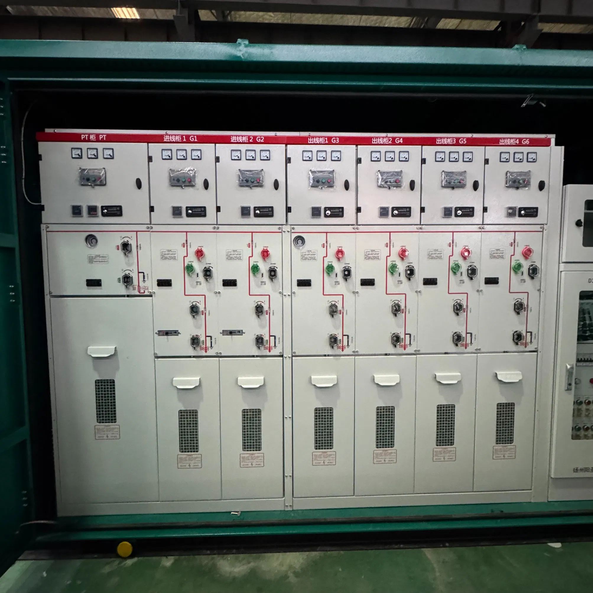 Gas Insulated Switchgear Ring Main Unit Rmu Medium Voltage Switchgear