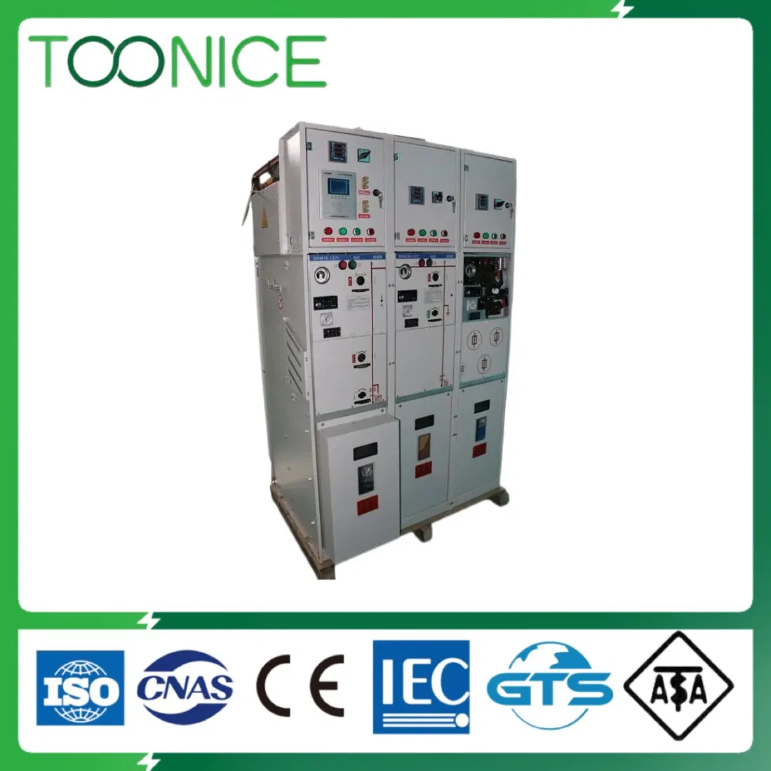 Toonice 12kv 24kv 36kv Medium Voltage High Voltage Ring Main Unit Sf6 Gas Insulated Switchgear Gis