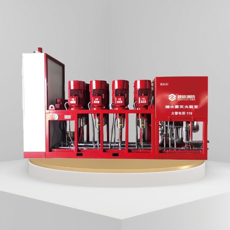Water Mist Fire Protection System for Power Substation