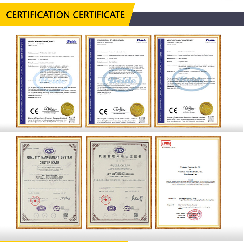 Certifications