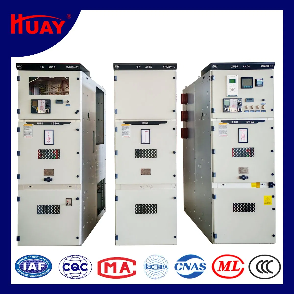 Customized Metal-Clad Withdrawable Medium Voltage Switchgear Kyn28A-12 for Industrial Use