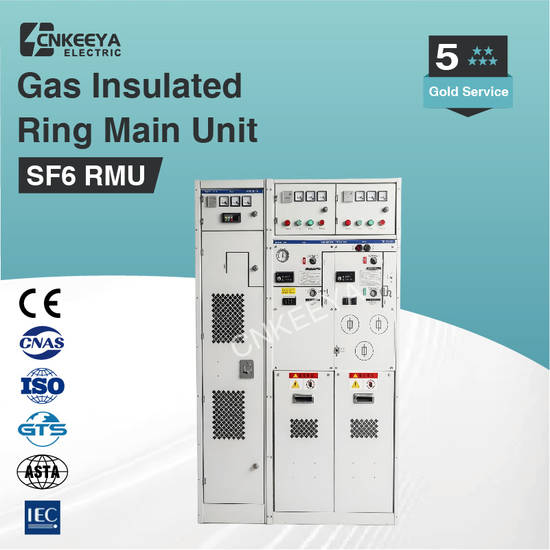 Cnkeeya Nsrm-12/24 Series of Ring Main Unit Sf6 Gas-Insulated Metal-Enclosed Combined Electrical Switchgear
