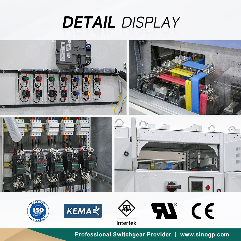 GP Capacitor Bank Complete Set of Electrical Compensation Cabinet Smart Power Distribution Equipment Low Voltage Switchgear