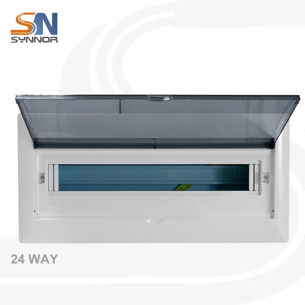 16 Ways MCB Distribution Box Electrical Control Panel with ABS &amp; PC Cover