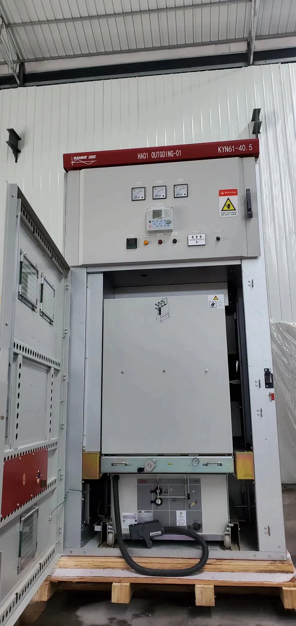 3150A 40.5kv Air Insulated ABB Sf6 HD4 Medium Voltage Switchgear with Forced Air Cooling