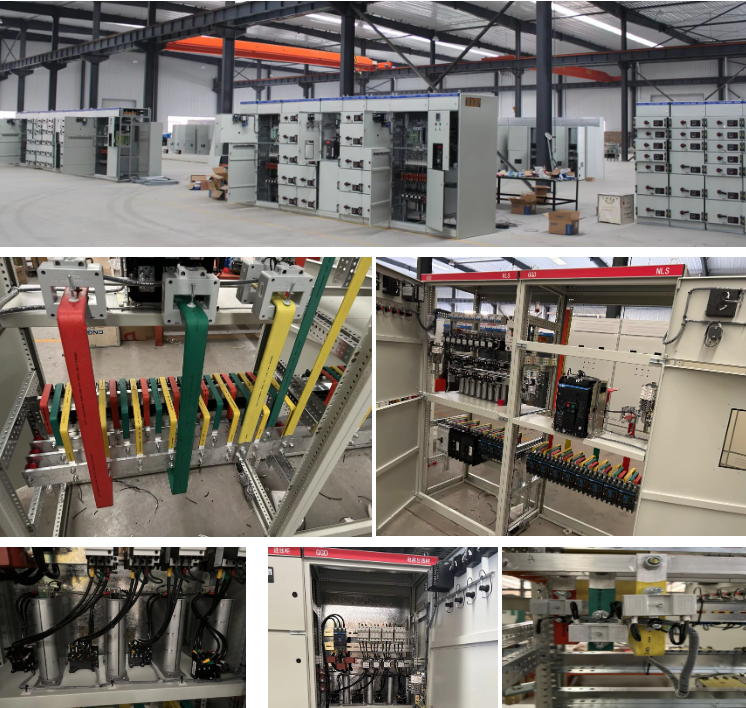 China Low Voltage MV&amp;HV Switchgear Control Panel Board 400A~100A 380v Main Switch Distribution Cabinet