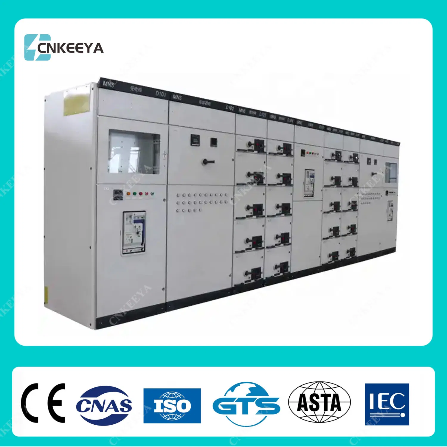 Cnkeeya 50Hz AC Wooden Case 1100*860*2180mm China Switchgear Substation Gdf