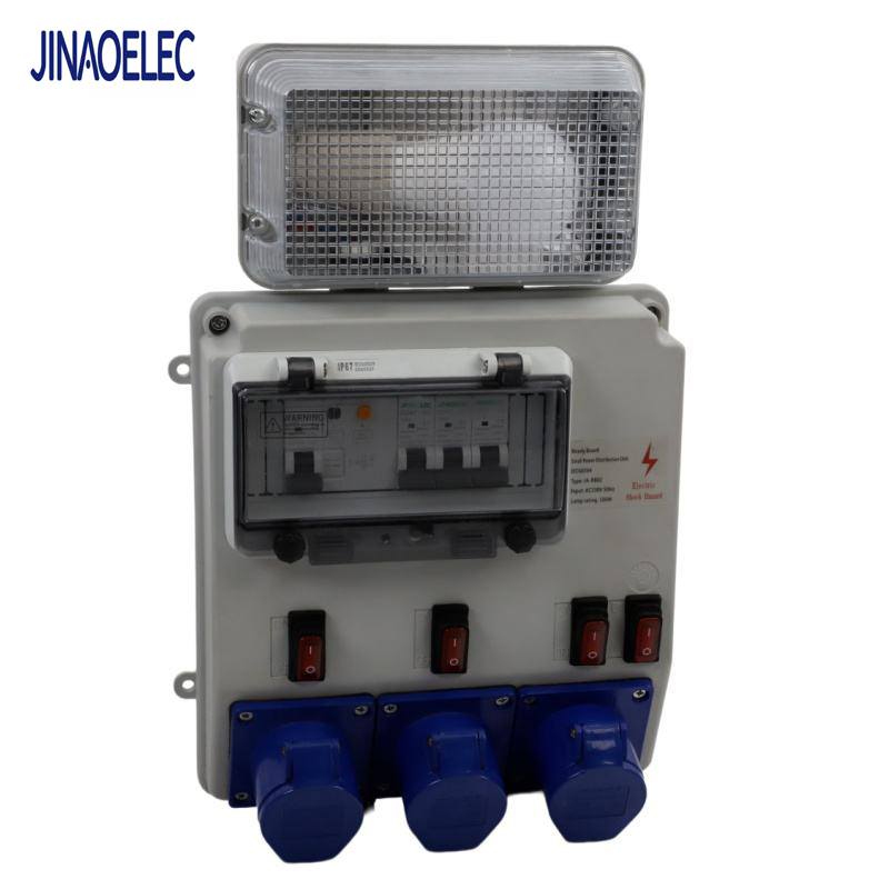 JINAO 16A 3p/2p Industrial Combination Power Box Portable Power Distribution Board