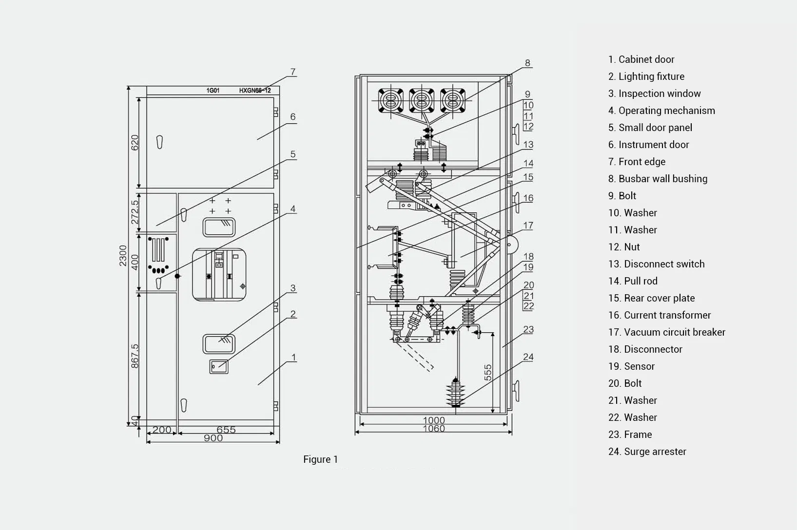 HXGN66-12 Detailed Diagram