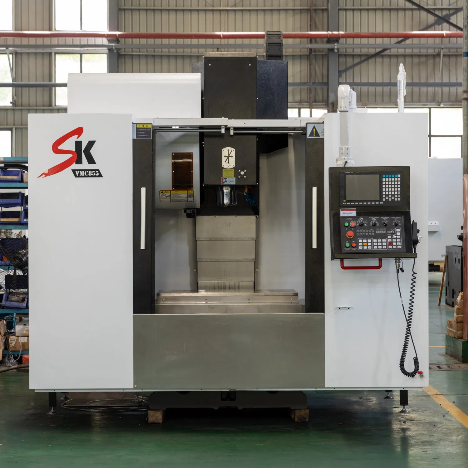 850 CNC Vmc Vertical Milling Processing Centre with GSK Fanuc Control Systems Bt40 Automatic Used Motor Competitive Price