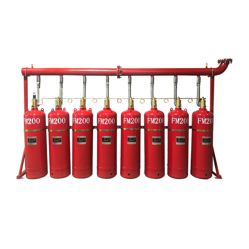 Advanced FM200 Pipe Network System for Optimal Power Plant Protection