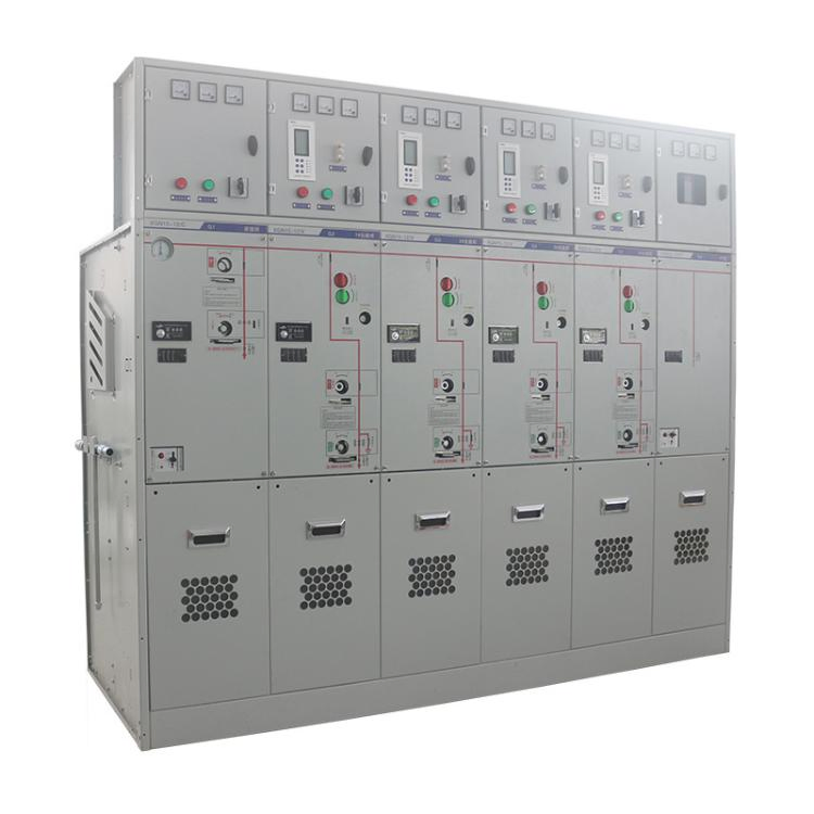 Xgn15-12 Fixed-Type High-Voltage Ring Main Unit Fully Insulated Gas-Insulated Switchgear, 12/24kv, Suitable for Small Substations