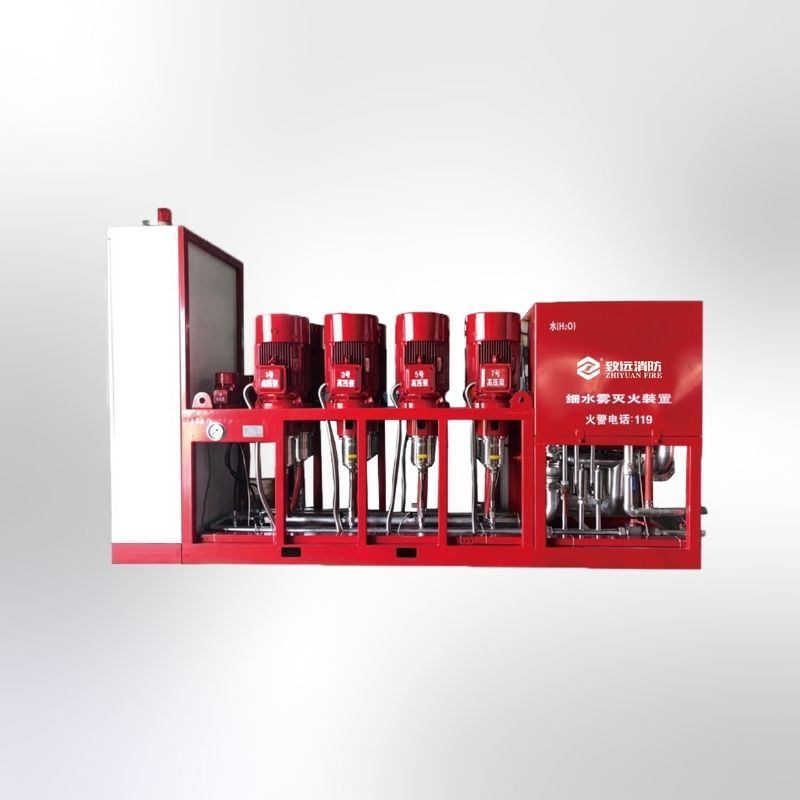 Water Mist Fire Protection System for Power Substation