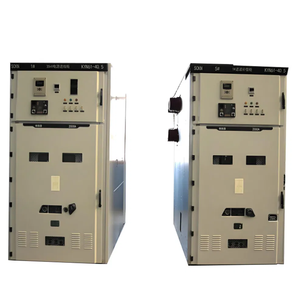 Kyn61 Indoor Armoured Withdrawable AC Metal Enclosed Mv Medium High Voltage Gas Insulated Distribution Panel Modular Electrical Switchgear