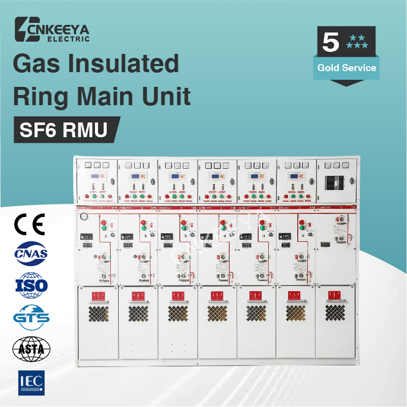 Indoor 12kv Sf6 Gas Insulated Rmu Switchgear