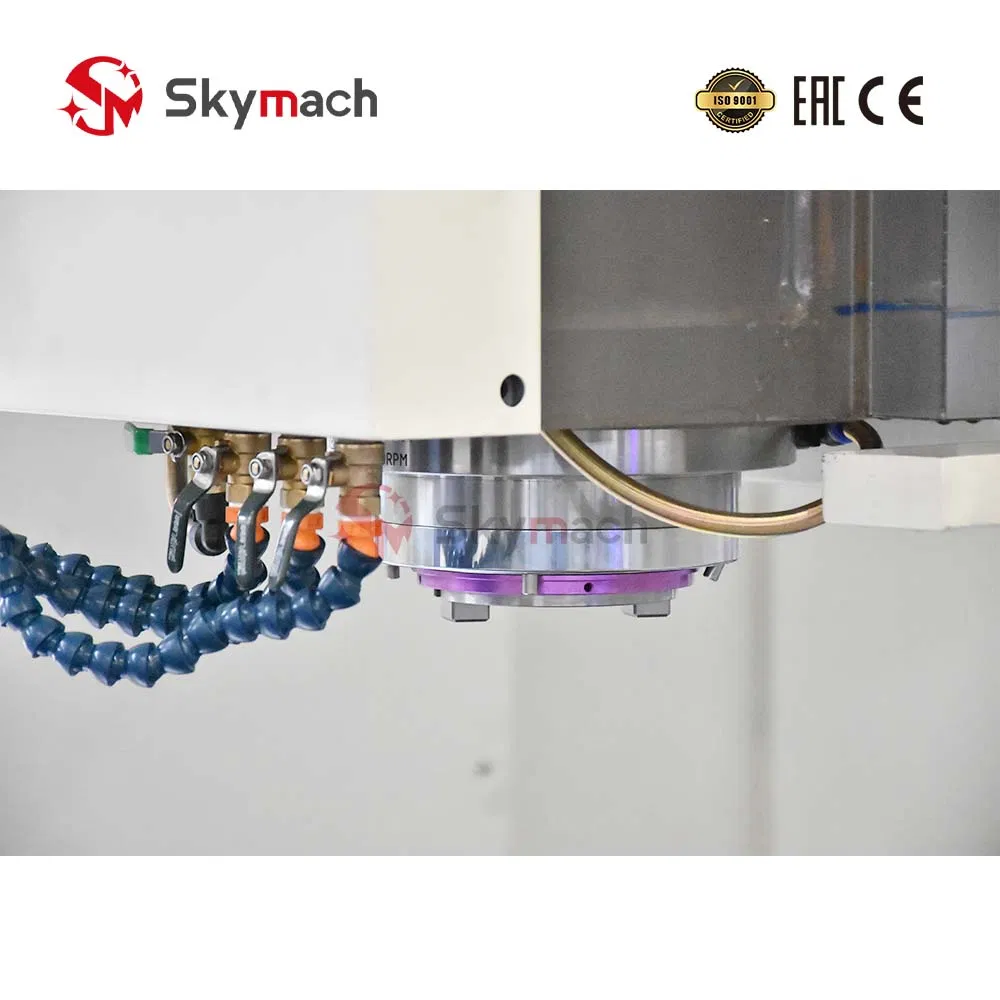 Br2018 Heavy-Duty Bt50 CNC Gantry Machining Center with Linear Guideways and Servo Motors and Fanuc Control
