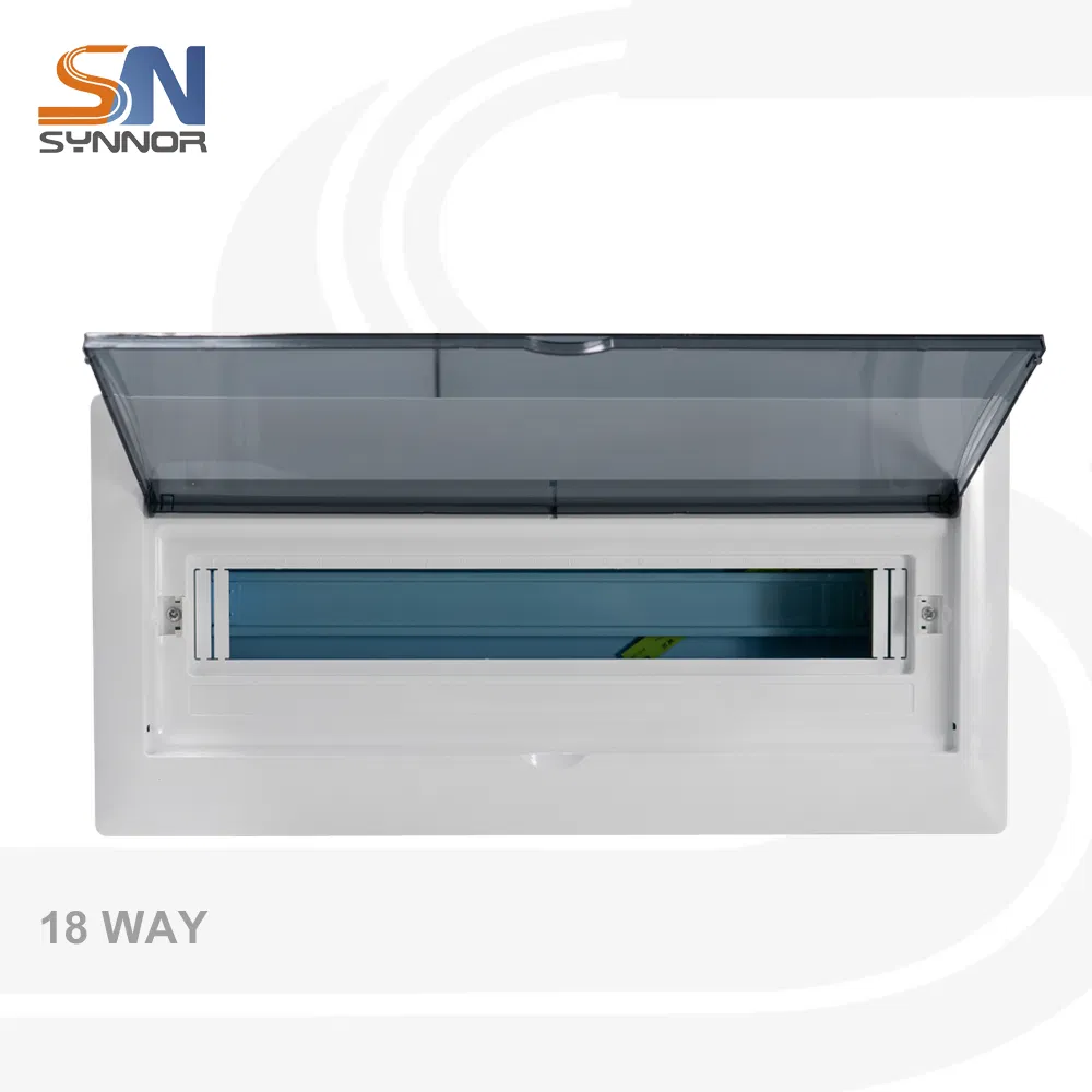 16 Ways MCB Distribution Box Electrical Control Panel with ABS &amp; PC Cover