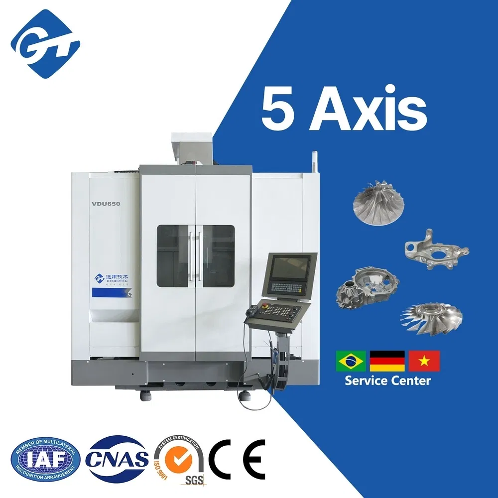 Dmtg Linear Motor Drive Vdu650 Precision 5 Axis Metal Vertical Machining Center