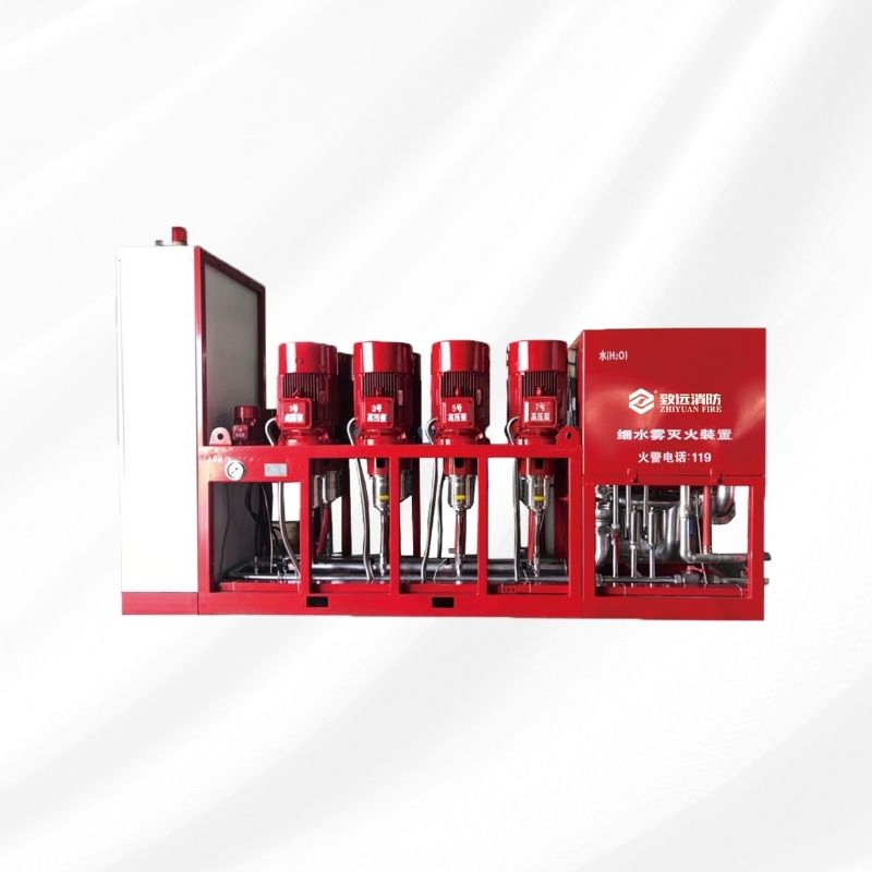 Water Mist Fire Protection System for Power Substation