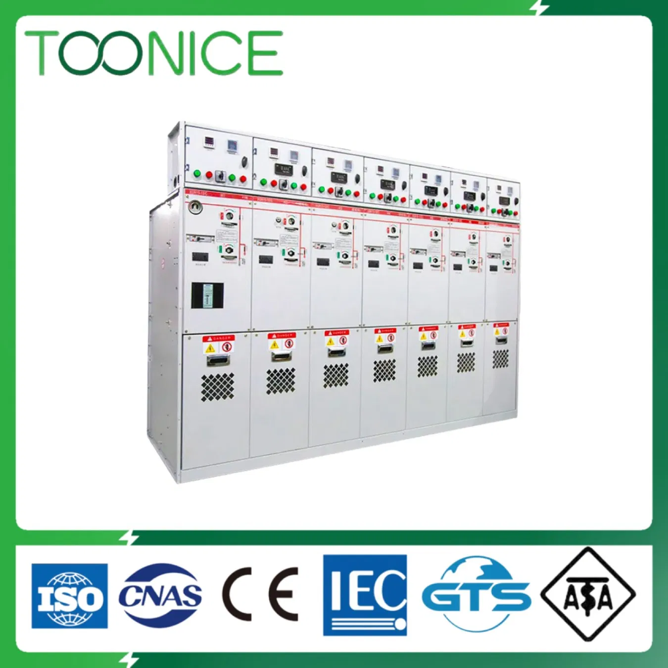 Toonice 12kv 24kv 36kv Medium Voltage High Voltage Ring Main Unit Sf6 Gas Insulated Switchgear Gis
