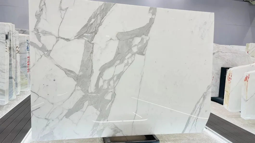 Calacatta White Marble Detail 3