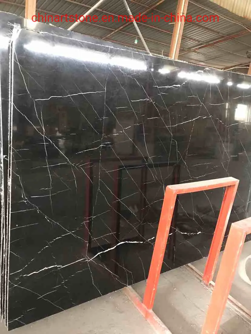Nero Marquina Marble Slab