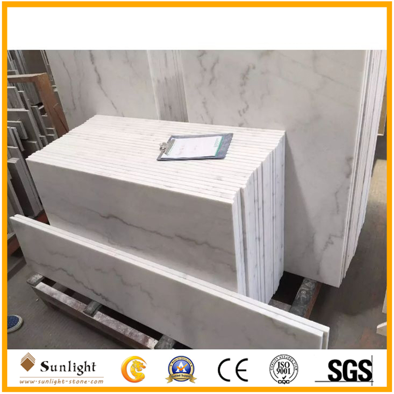 Natural Stone Chinese Cheap Polished Guangxi/Bianco Carrara White Marble
