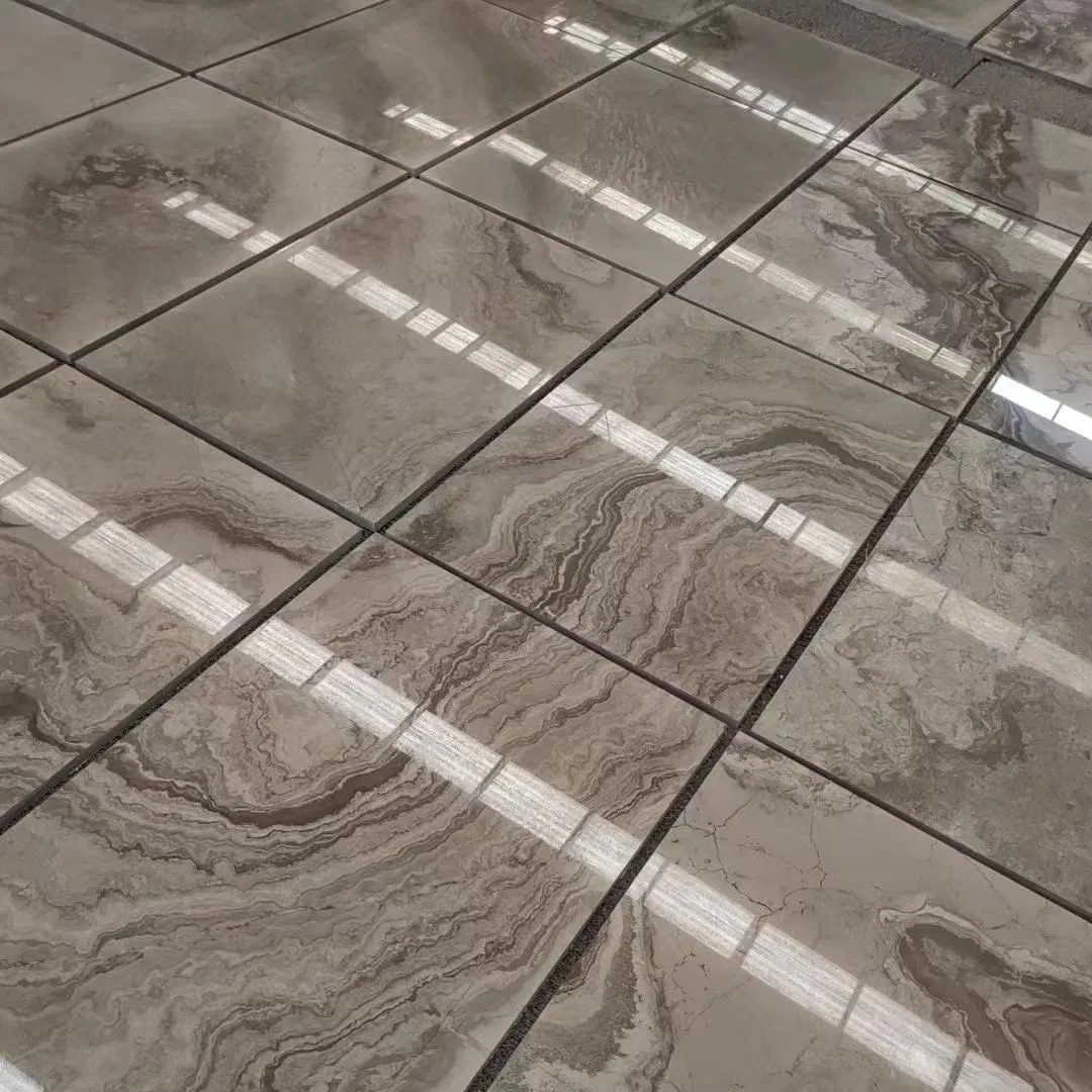 Natural Stone polished/honed Light Brown Marble Flooring for interior/indoor Kitchen/Bathroom/Lobby/room Decoration