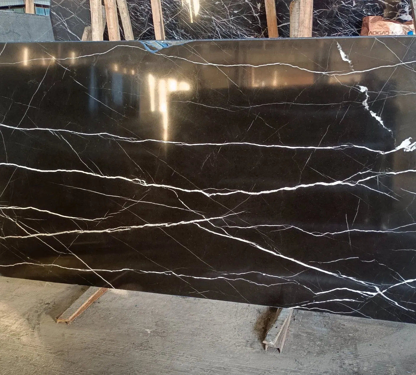 Nero Marquina Marble Block Luxury Marble Wall and Floors