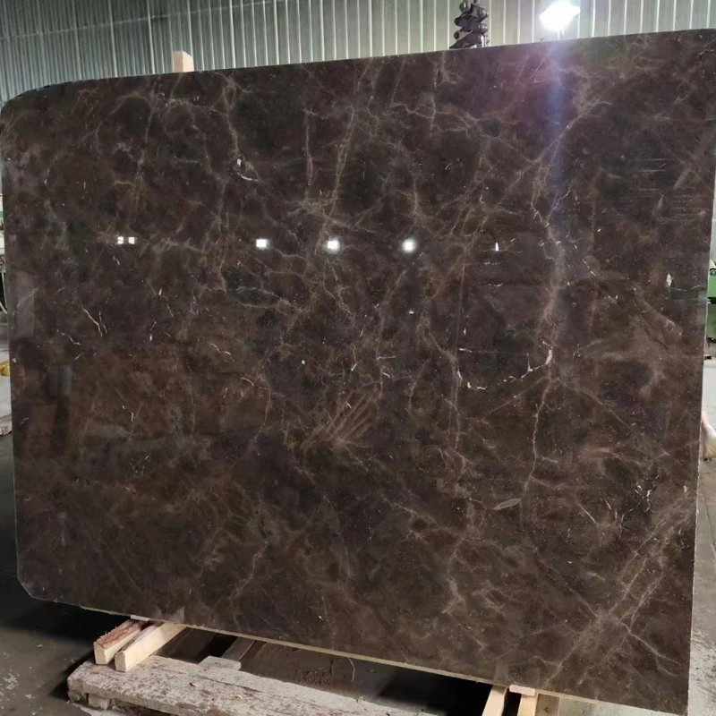 Spain Rich Brown Dark Emperador Marble for Countertop Floor Wall Slab Installation