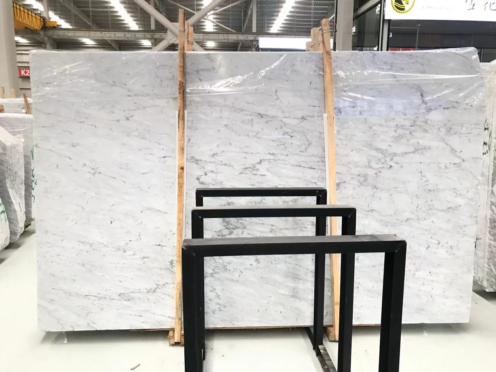 Decoration Material Natural Stone Marble Italian Marble Carrara White for Wall Cladding Kitchen Countertop