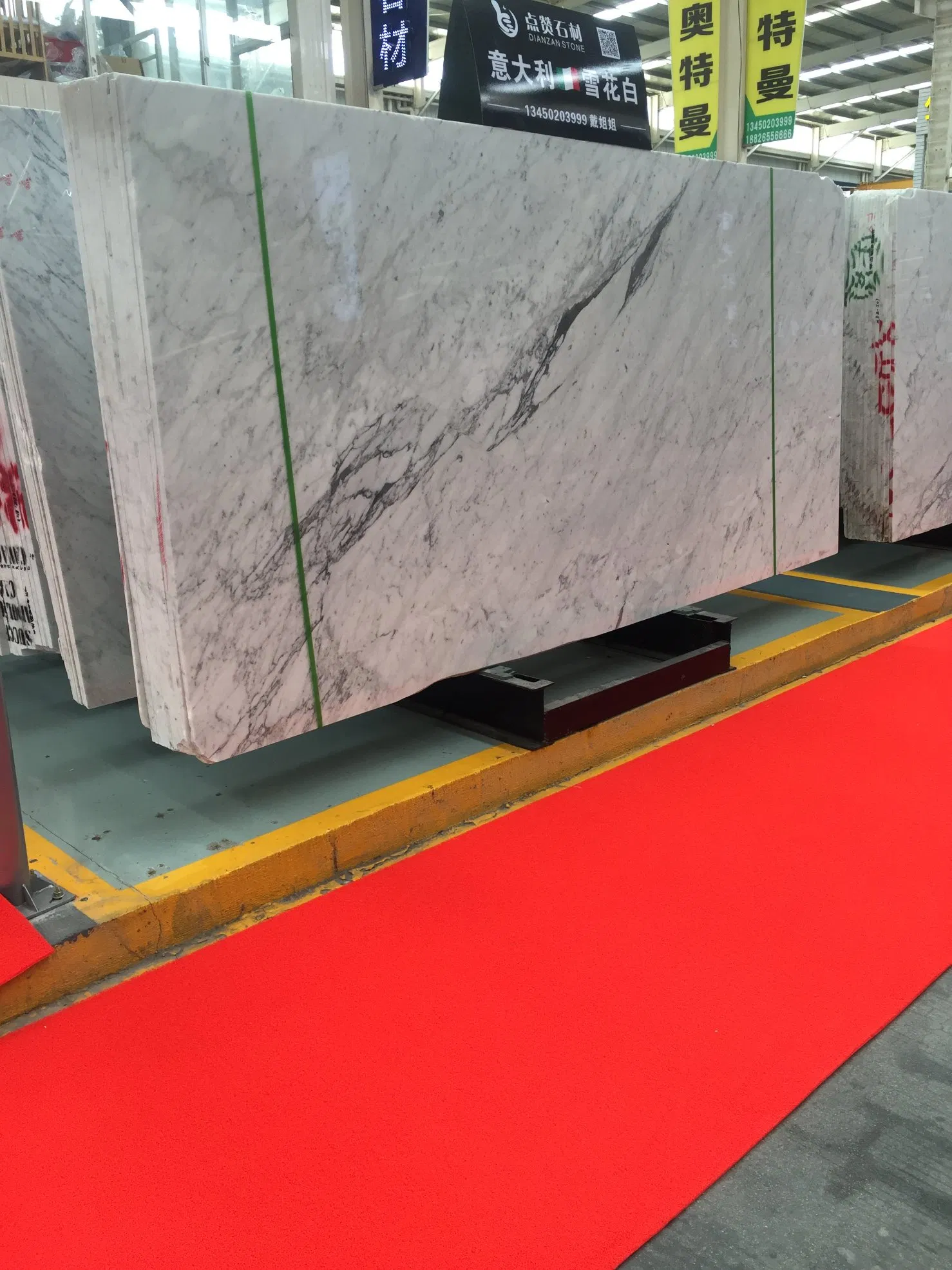 Bianco Statuario Venato Statuary Venato White Marble Slab