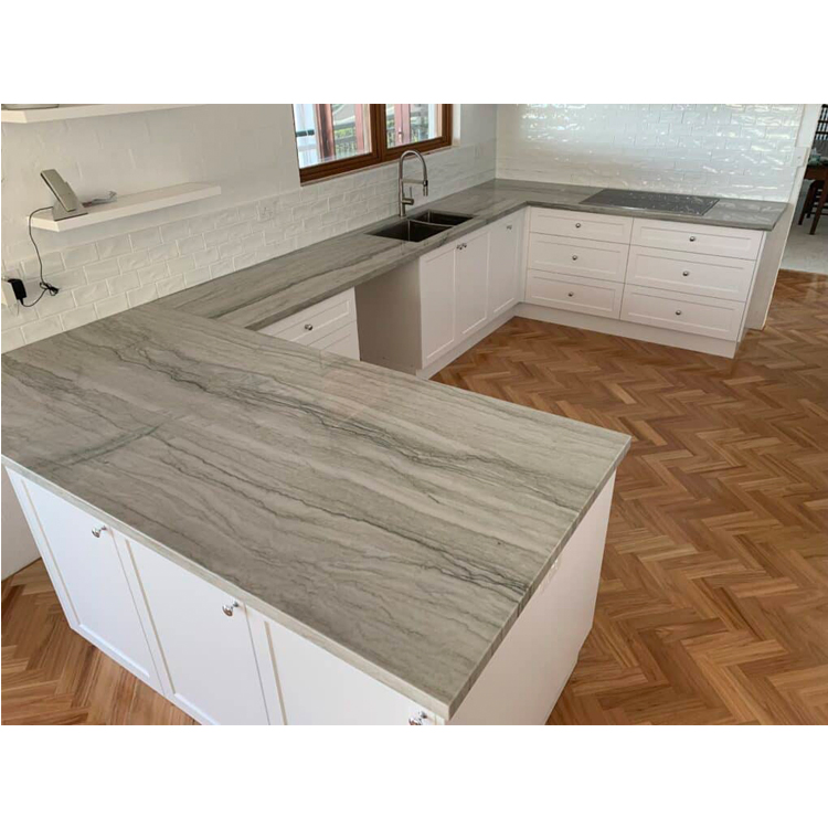 Australian Kitchen Table Italian White Marble Bench Tops Countertops Stone Quartz Marble Benchtop