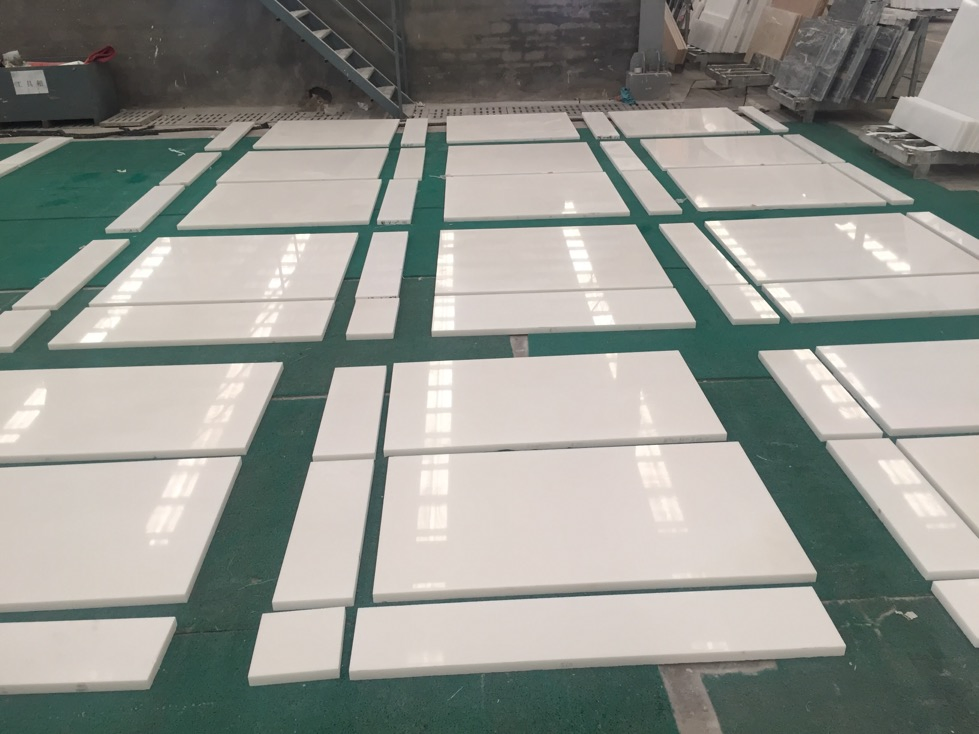 Greek Polished Pure Thasos White Marble for Kitchen/Bathroom/Wall/Floor