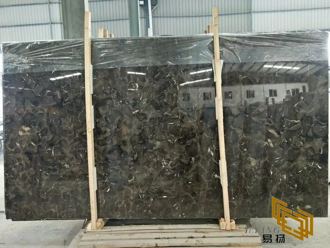 Dark Brown Emperador Marble Texture