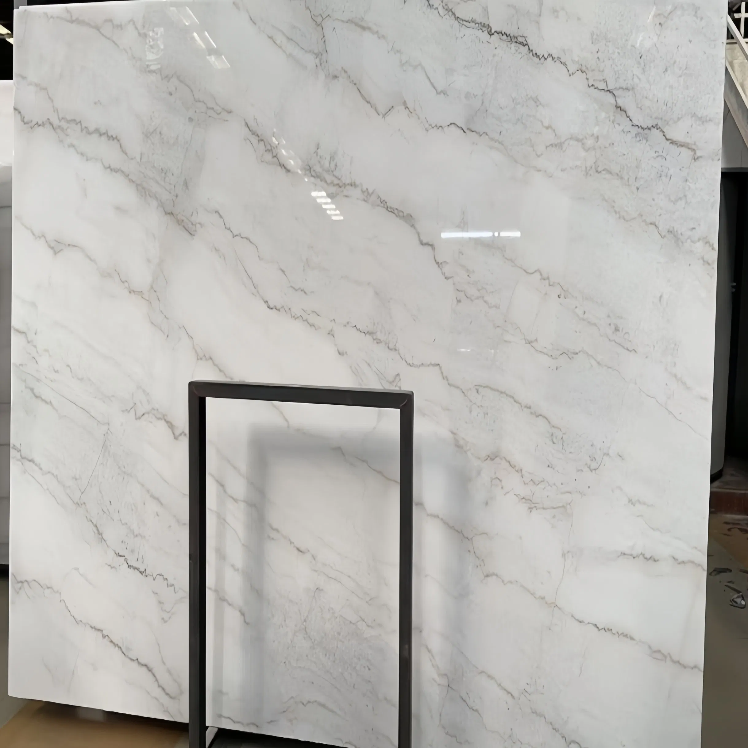 Natural Marble Cloudy White Guangxi White Marble China Carrara White Decoration Material for Wall Cladding