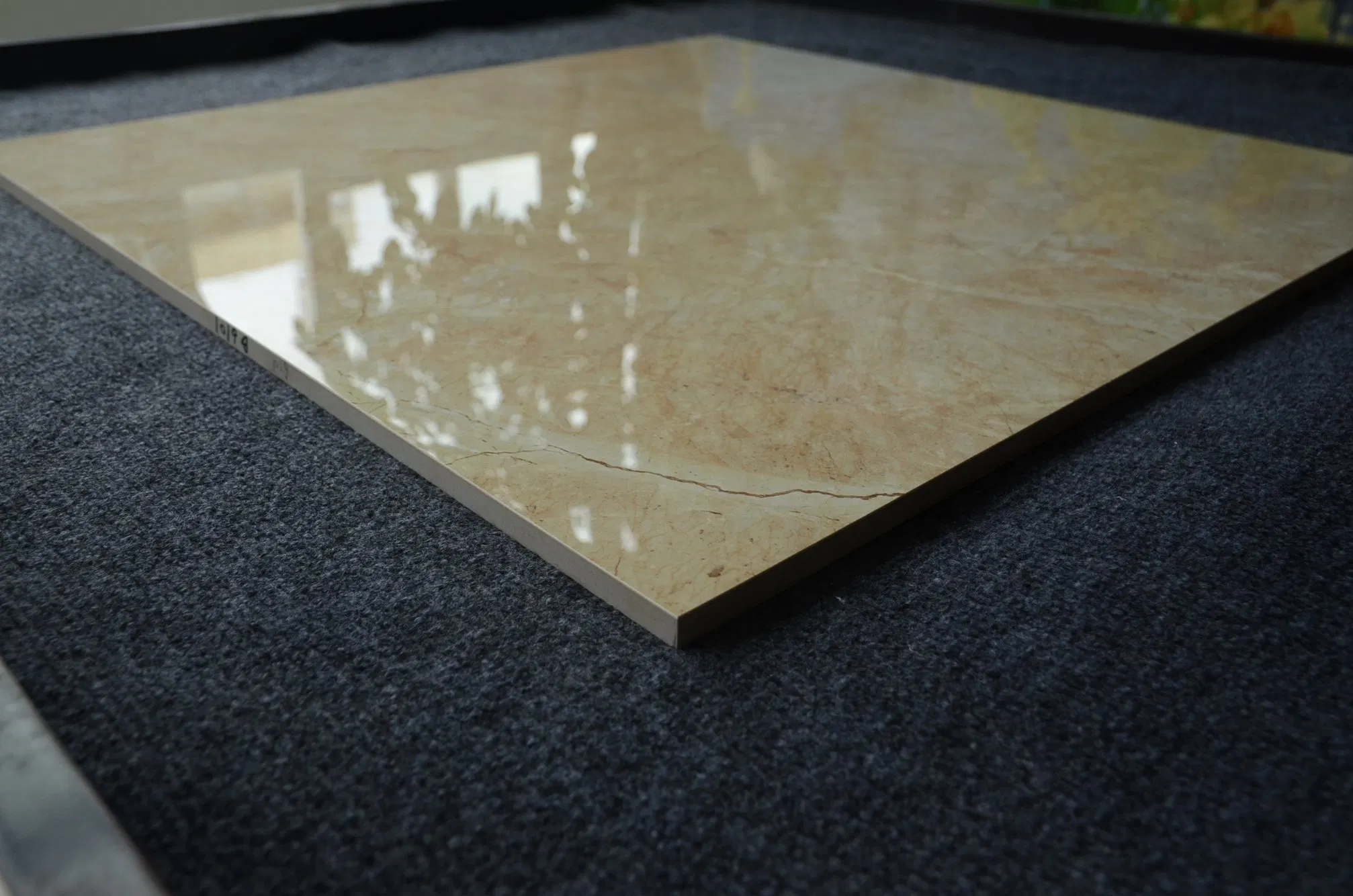 Floor Crema Marfil Marble Beige Ceramic Tile