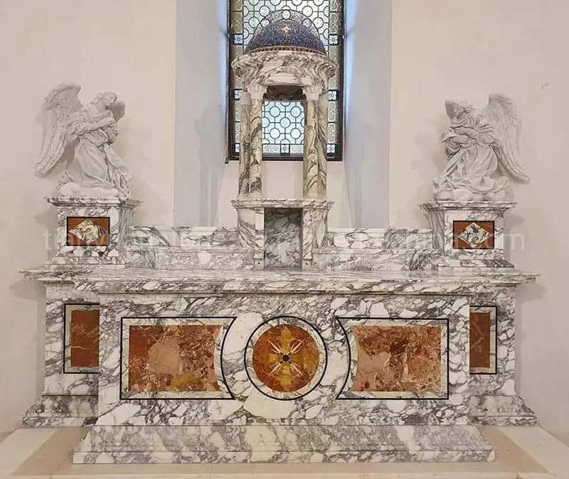 Italian Bvlgari White Marble 2